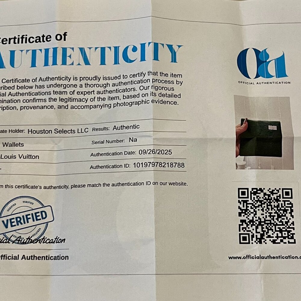 Louis Vuitton Limited Edition Malletier Borneo Green Epi Elise Wallet + COA - Picture 16 of 16